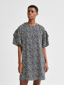 Carla Short Sleeve Dress - Black