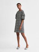 Carla Short Sleeve Dress - Black