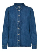 Ofelia Denim Shirt - Medium Blue