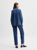 Ofelia Denim Shirt - Medium Blue