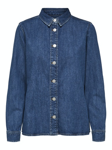 Ofelia Denim Shirt - Medium Blue