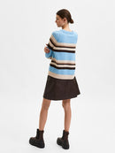 Star Stripe Jumper - Alaskan Blue