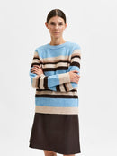 Star Stripe Jumper - Alaskan Blue
