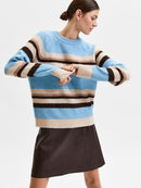 Star Stripe Jumper - Alaskan Blue