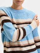 Star Stripe Jumper - Alaskan Blue