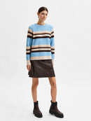 Star Stripe Jumper - Alaskan Blue