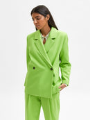 River Relaxed Blazer - Greenery