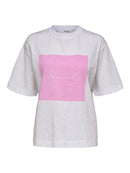 Kalma Print T-shirt - Bright White