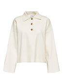 Cassi Boxy Jumper - Snow White