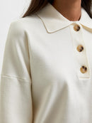 Cassi Boxy Jumper - Snow White