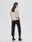 Lulu Short Cardigan - Birch Melange