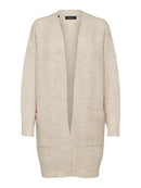 Lulu Long Cardigan - Birch Melange