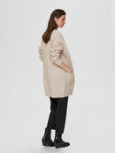 Lulu Long Cardigan - Birch Melange