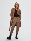 Mella Wool Coat - Tigers Eye