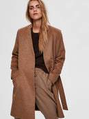Mella Wool Coat - Tigers Eye