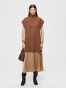 Moni 3/4 Ankle Dress - Tigers Eye