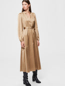 Moni 3/4 Ankle Dress - Tigers Eye