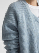 Lulu Long Cardigan - Cashmere Blue