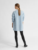Lulu Long Cardigan - Cashmere Blue