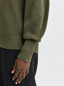 Emmy V Neck Jumper - Kalamata