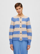 Lulu Short Cardigan - Ultramarine/Birch