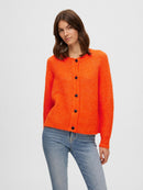 Lulu Short Cardigan - Orangeade Melange