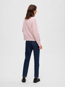 Lulu Short Cardigan - Sweet Lilac Melange