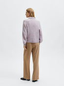 Sia Louise Cardigan - Chalk Pink