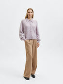 Sia Louise Cardigan - Chalk Pink