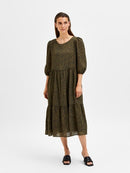 Viole Midi Dress - Kalamata