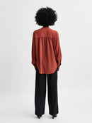 Mivia Long Sleeve Top - Chili Oil