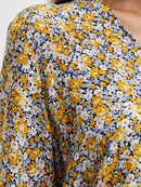 Greta Luna Long Sleeve Top - Dark Navy