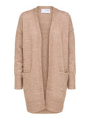 Lulu Long Cardigan - Amphora Melange