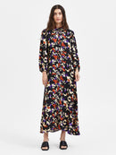 Holda 7/8 Ankle Dress - Black Print