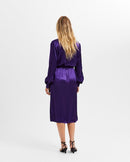 Lyra Midi Skirt - Acai