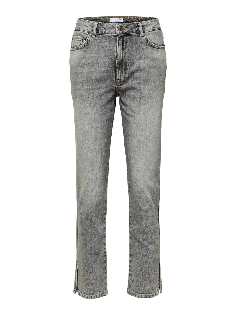 Bea Tapered Jean - Grey Denim