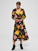 Cadence Midi Dress - Black