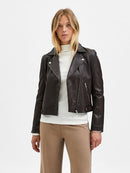 Katie Leather Jacket - Java