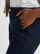 Miley Chino - Navy Blazer