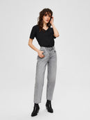 Standard V Neck Tee - Black