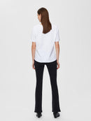 Standard V Neck Tee - Bright White