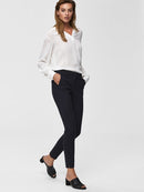 Muse Crop Trouser - Dark Sapphire