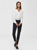 Muse Crop Trouser - Dark Sapphire