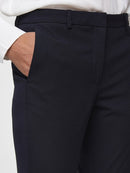 Muse Crop Trouser - Dark Sapphire