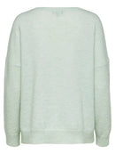 Livana V Neck Jumper - Rose
