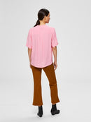 Ella Short Sleeve Top - Rose