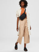 Wave Crop Trouser - Beige