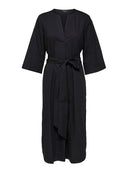 Carlotta Midi Dress - Black