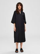 Carlotta Midi Dress - Black