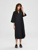Carlotta Midi Dress - Black
